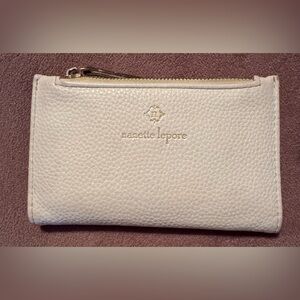 Nanette Lepore white wallet
